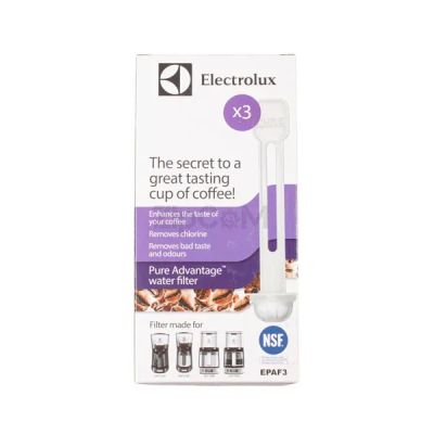 Набор фильтров очистки воды EPAF3 900167290 (угольный, 3шт) для кофеварок Electrolux