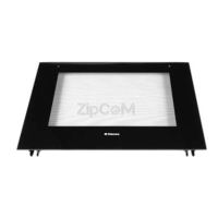 Hansa 9055998 Стекло двери наружное для духовки 460x434mm